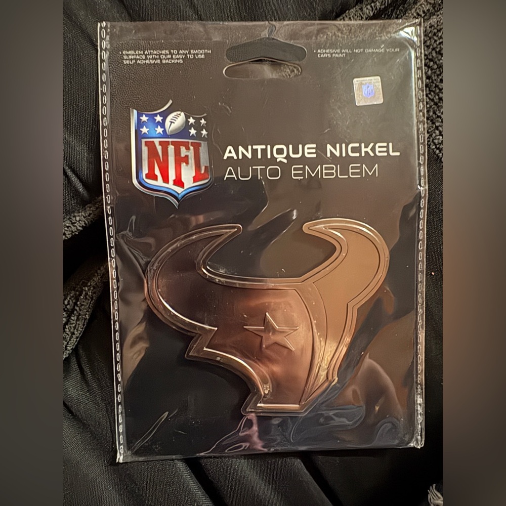 NFL Grey  Auto Emblem